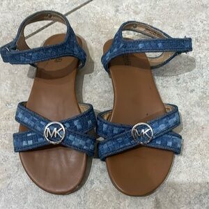 Used Michael Kors Sandals Girls Size 3
